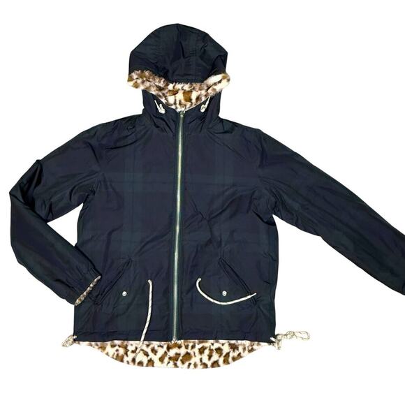 Bellerose Reversible Apache Jacket Cheetah Tartan Small - Picture 8 of 12